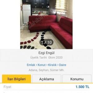 Kişi başı 750 eşyalı 2+1 daire (#1)